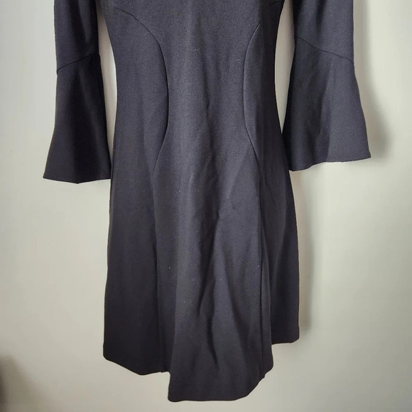 Amanda Uprichard | Fresno Bell Sleeve Mini Shift Dress - Size S - Picture 6 of 12